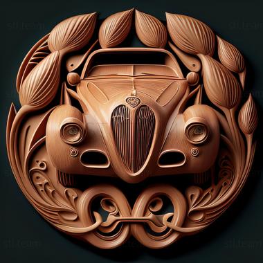 3D model Alfa Romeo 6C (STL)